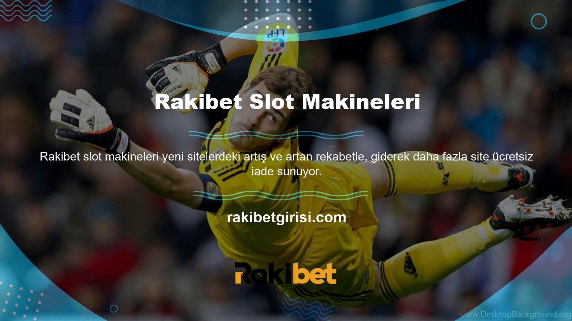 Rakibet slot makinelerini oynayın