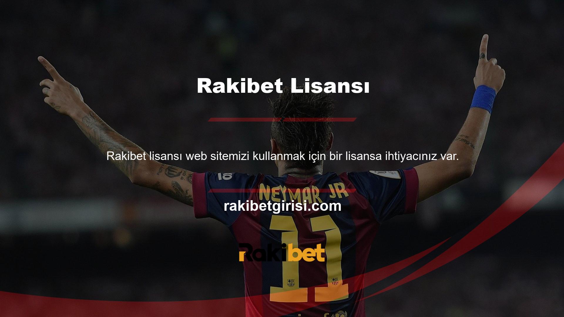 Rakibet kişisel bahis sitesine kaydolarak bu gereksinimleri karşılayabilirsiniz